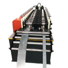 Two line Stud and track Omega profile roll forming machine with servo motor control