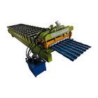 High Speed Glazed Step Tile Sheet Roofing Roll Forming Making Machine Metcoppo Steptiles Wall Panel Machine Construction