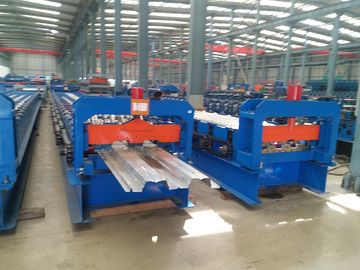 중국 두 배 1.5 인치 사슬 형성하는 강철 금속 Decking 도와 장 목록 기계를 만들기 공장