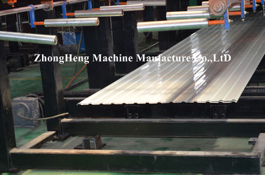 중국 물결 모양 루핑 장 수집을 위한 고속 압축 공기를 넣은 자동 쌓아올리는 기계 공장