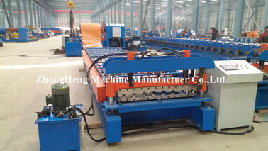 Steel Panel Roofing sheet roll forming machine with precutting device and hydraulic cutting